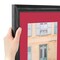 ArtToFrames 16x16" Matted Picture Frame with 12x12" Single Mat Photo Opening Framed in 1.25" Black and 2" Mat (FWM-4083-16x16)